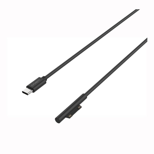 Cygnett 1m USB-C to Microsoft Surface Laptop Cable CY3034USCMS - Black Black