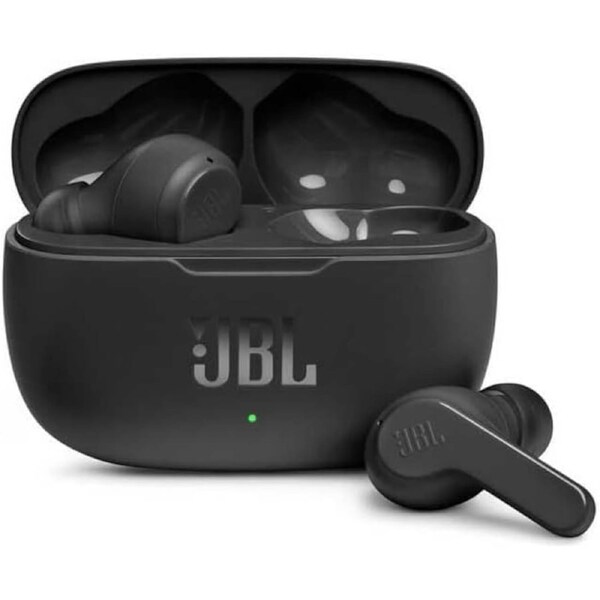 JBL Wave 200 TWS In-Ear Wireless Headphones (Black)