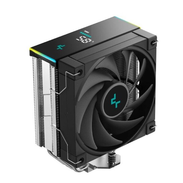 DeepCool AK400 Digital SE CPU Cooler, Status Display, ARGB LED Strips, 4x Heat Pipe Intel LGA1851/1700/1200/1151/1150/1155 /AM5/AM4