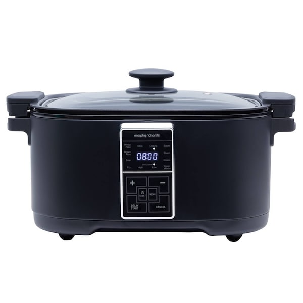 Morphy Richards 6.5L Digital Slow Cooker Matte Black
