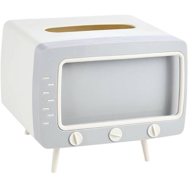 Velocity Mobile Phone Storage Rack Creative Tv Modeling Tissue Box Household Creative Tissue Storage Box Tv Modeling