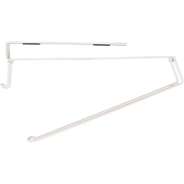 Velocity No-Drill Paper Roll Holder Iron Modern Hanging for Kitchen Bathroom Wall Mounted No Drilling Toilet Tissue Roll Holders