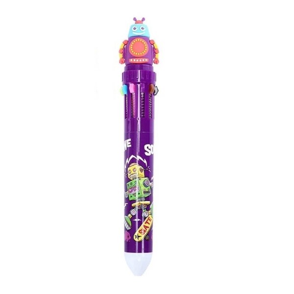 OzOffer Pen 10-in-1 Charater Pen Robot