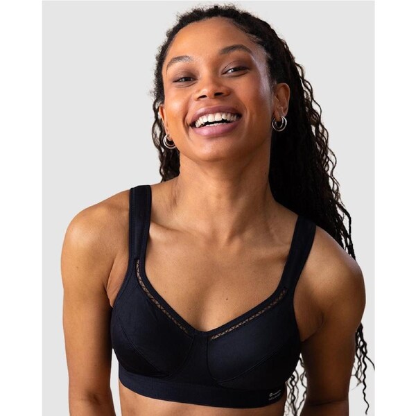 Shock Absorber Active Classic Support Wirefree Sports Bra-Black 10B