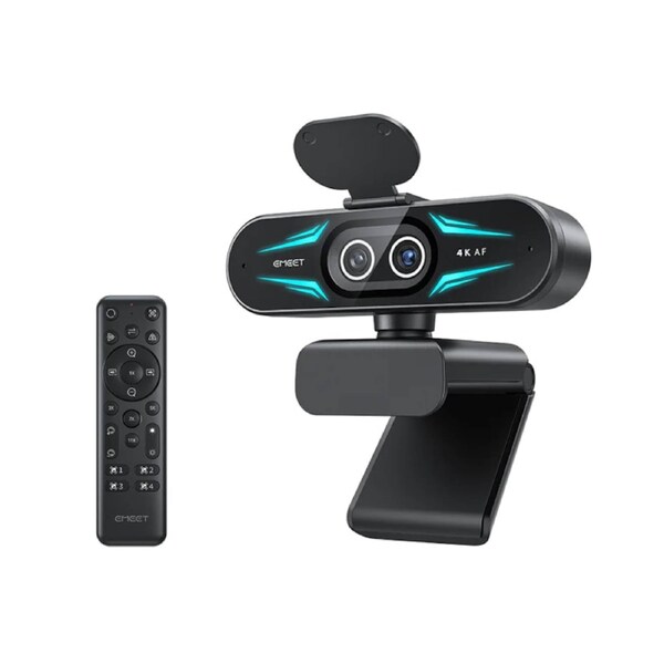 Emeet SmartCam C60E 4K Dual-Camera UHD 4K Webcam with Auto Focus