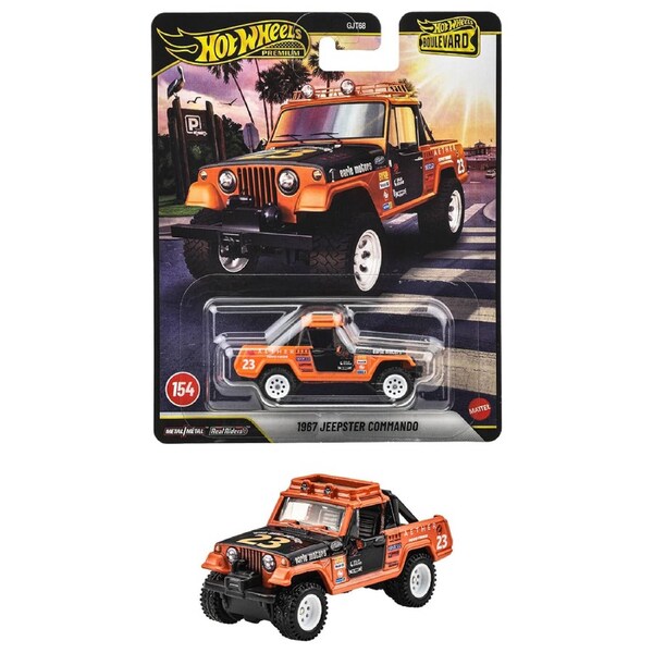 Hot Wheels Premium Hot Wheels Boulevard 1967 Jeepster Commando Diecast Vehicle