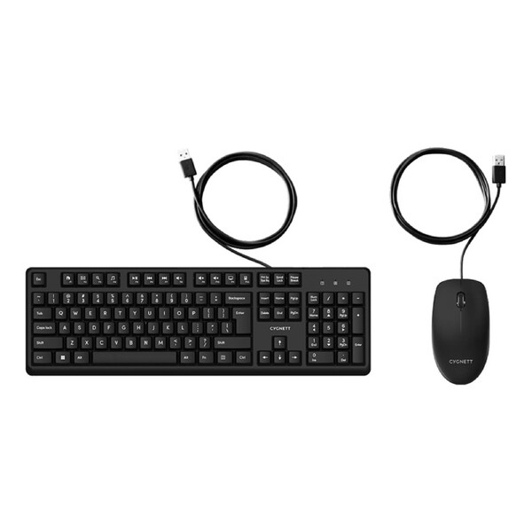 Cygnett Wired Keyboard & Mouse Combo Essentials