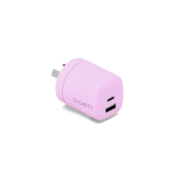 Cygnett 20W Dual Port Wall Charger PowerSync