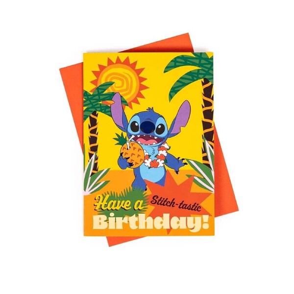 Disney - Lilo & Stitch - Stitch-tastic Birthday Card