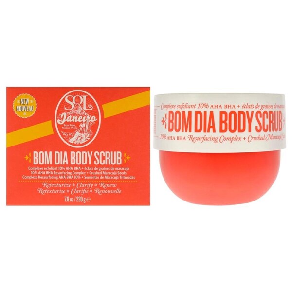 Sol de Janeiro Bom Dia Body Scrub by Sol de Janeiro for Unisex - 7.8 oz Scrub 7.8 oz