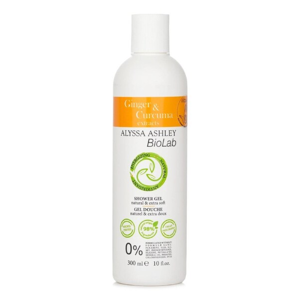 Alyssa Ashley Biolab Ginger & Curcuma Shower Gel 300ml/10oz 300ml/10oz