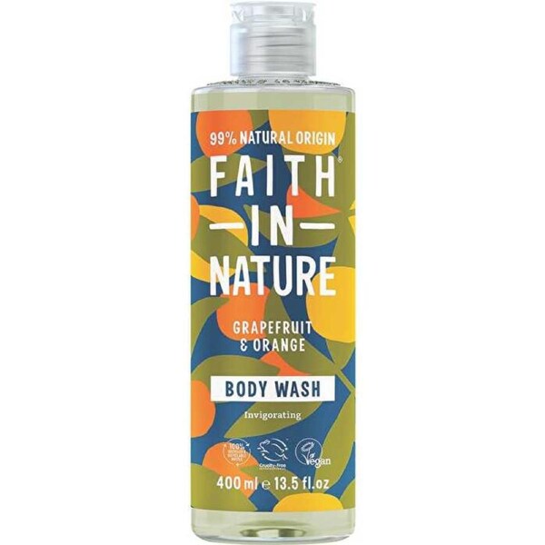 Faith In Nature Body Wash Invigorating Grapefruit & Orange 400ml 400ml