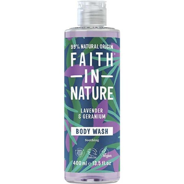 Faith In Nature Body Wash Soothing Lavender & Geranium 400ml 400ml