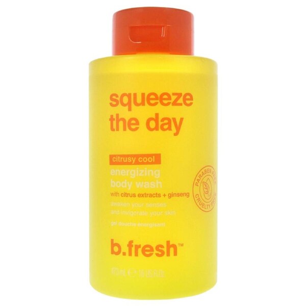 Squeeze The Day Energizing Body Wash by B.Fresh for Unisex - 16 oz Body Wash 16 oz