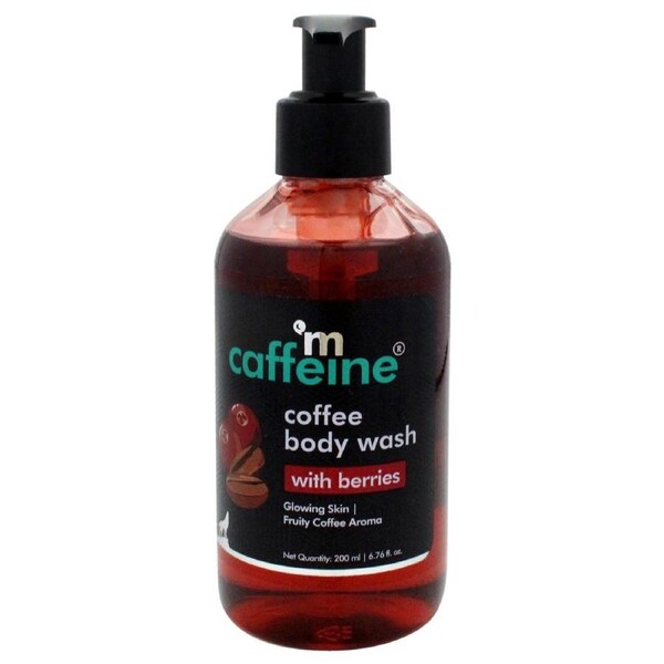 Coffee Body Wash - Berries by mCaffeine for Unisex - 6.76 oz Body Wash 6.76 oz