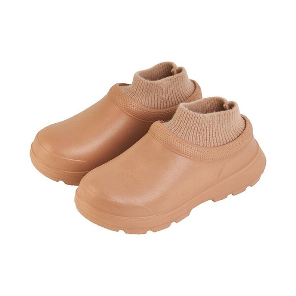 Annabel Trends Gummies Sherpa Lined Winter Shoes Size 11 - Sand