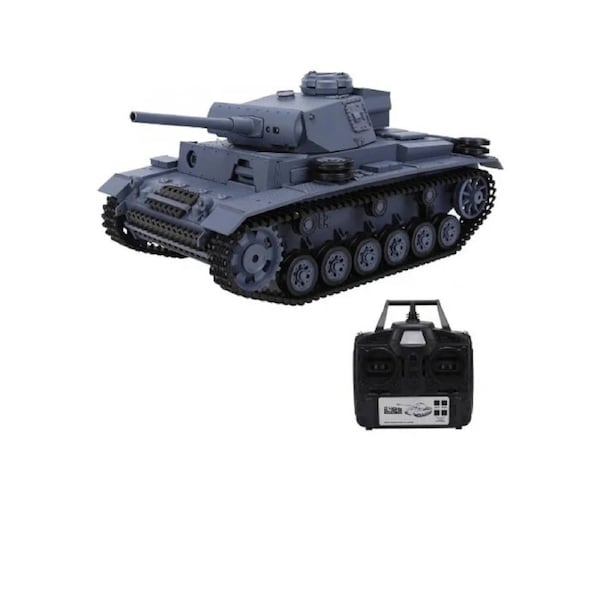 1/16 HengLong 3848 German Panzer III Type L RC Tank Electric Tracked (Metal Gear)