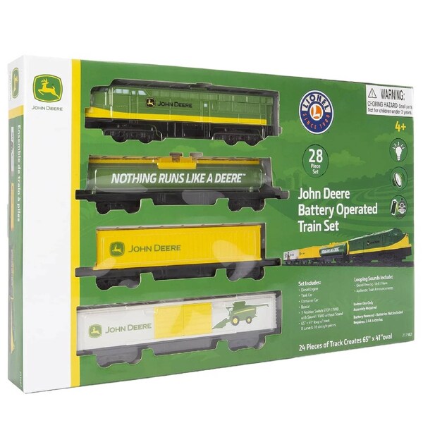 John Deere Mini Diesel Train Set