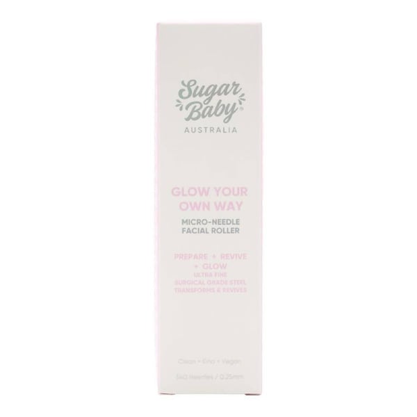 Sugar Baby Glow Your Own Way Micro Needle Facial Roller Skincare