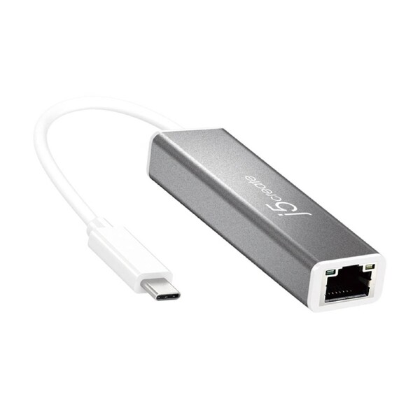 J5Create USB-C Gigabit Ethernet Adapter RJ45 10/100/1000 WOL