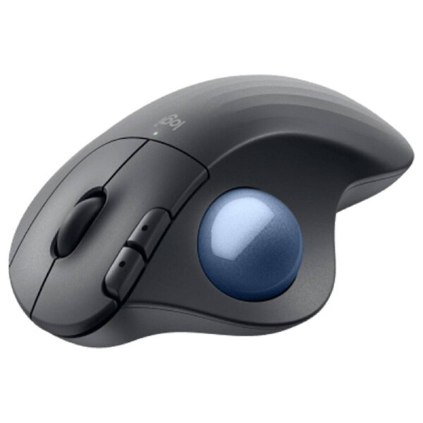 Logitech M575S Wireless Trackball Mouse (Black/Graphite Blue)