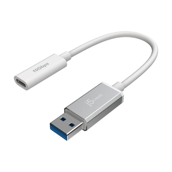 J5Create USB-A to USB-C Fast Charging Converting Cable 10cm