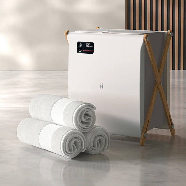 Homedics XL Towel Warmer - White TW150AU
