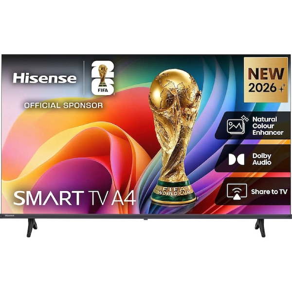 Hisense 40" Series A4S Full HD Smart LED TV 40A4SAU
