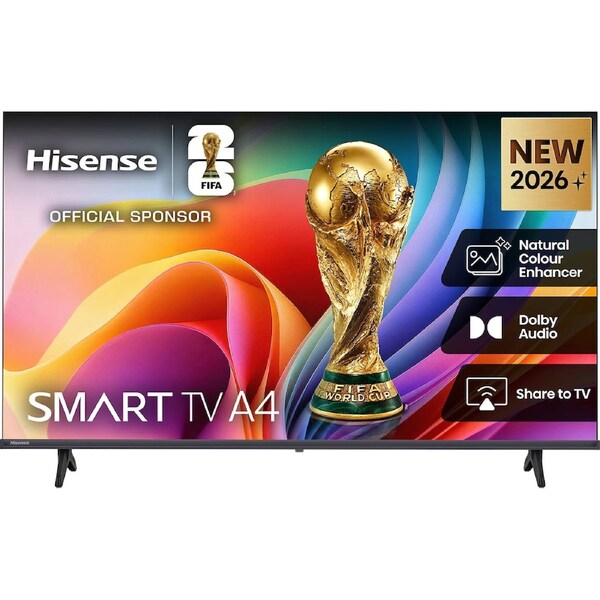 Hisense 32" Series A4S HD Smart LED TV 32A4SAU