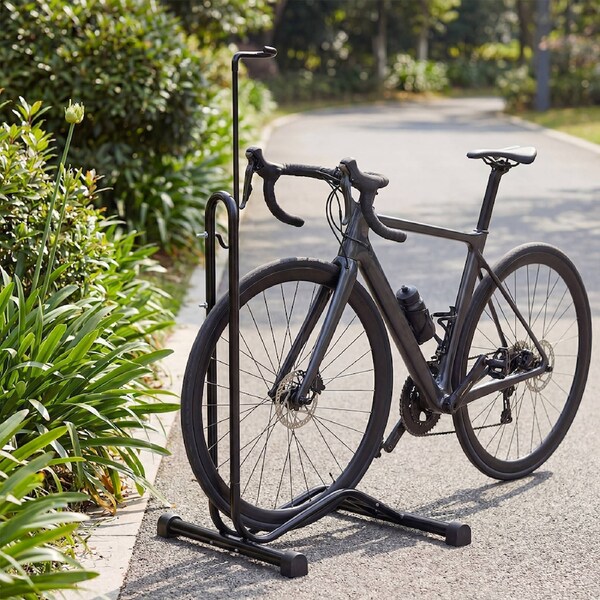 Monvelo Bicycle Rack Stand Floor Parking 3-in-1 Upright Bike Storage Indoor