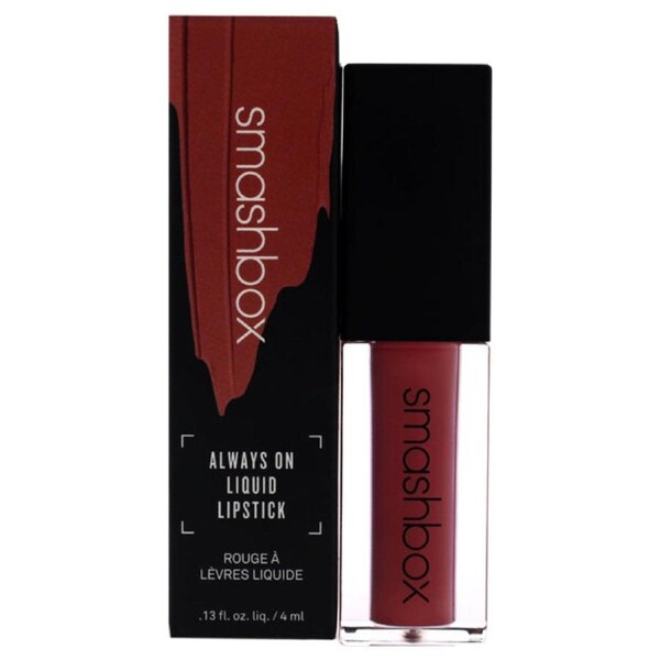 Always On Liquid Lipstick - Babe Alert by Smashbox for Women - 0.13 oz Lipstick 0.13 oz