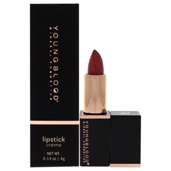 Mineral Creme Lipstick - Rosewater by Youngblood for Women - 0.14 oz Lipstick 0.14 oz