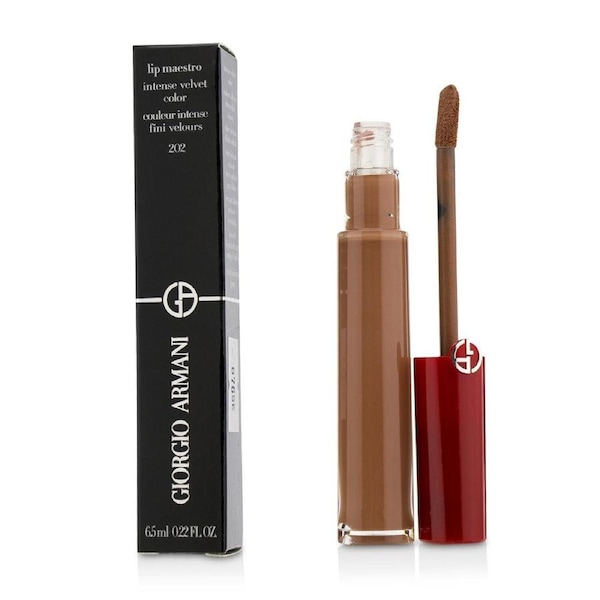 Giorgio Armani Lip Maestro Intense Velvet Color (Liquid Lipstick) - # 202 (Dolci) 6.5ml/0.22oz 202 (Dolci) / 6.5ml/0.22oz