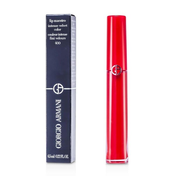Giorgio Armani Lip Maestro Intense Velvet Color (Liquid Lipstick) - # 400 (The Red) 6.5ml/0.22oz 400 (The Red) / 6.5ml/0.22oz