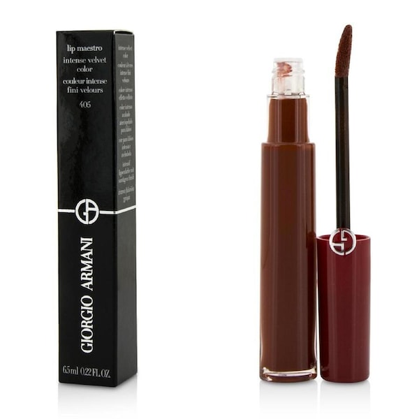 Giorgio Armani Lip Maestro Intense Velvet Color (Liquid Lipstick) - # 405 (Sultan) 6.5ml/0.22oz 405 (Sultan) / 6.5ml/0.22oz