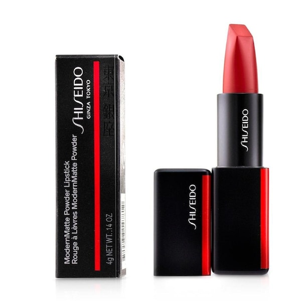 Shiseido ModernMatte Powder Lipstick - # 510 Night Life (Orange Red) 4g/0.14oz 510 Night Life (Orange Red) / 4g/0.14oz