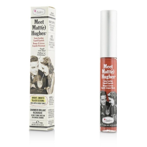 TheBalm Meet Matte Hughes Long Lasting Liquid Lipstick - Genuine 7.4ml/0.25oz Genuine / 7.4ml/0.25oz