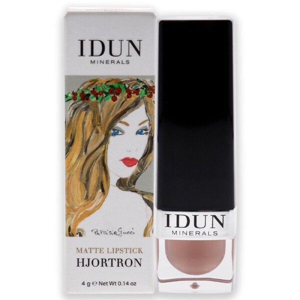 Matte Lipstick - 101 Hjortron by Idun Minerals for Women - 0.14 oz Lipstick 0.14 oz