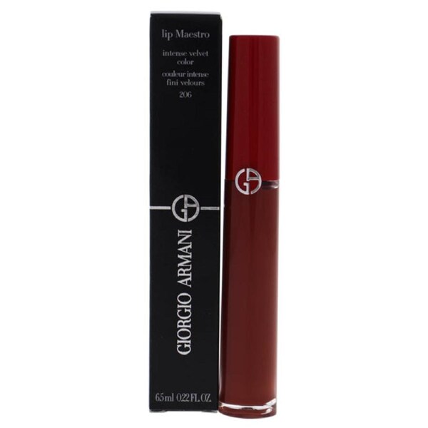 Lip Maestro Intense Velvet Color - 206 Cedar by Giorgio Armani for Women - 0.22 oz Lipstick 0.22 oz