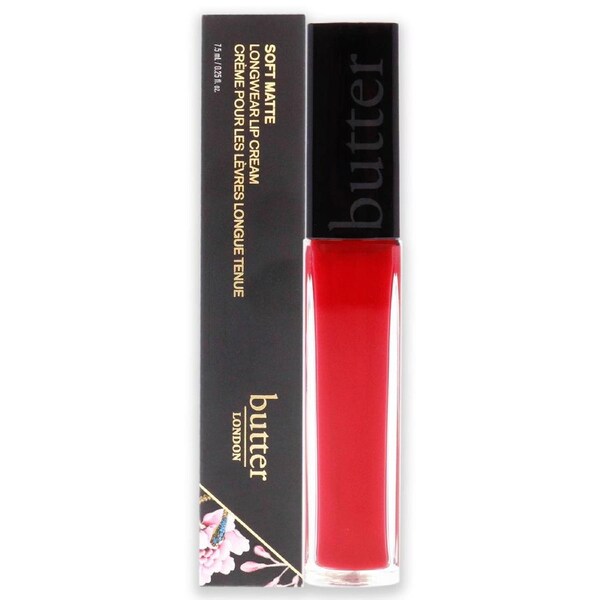 Soft Matte Long Wear Lip Cream - Bossy Boots by Butter London for Women - 0.25 oz Lipstick 0.25 oz