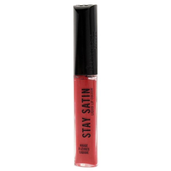 Stay Satin Liquid Lip Color - 600 Schrunchie by Rimmel London for Women - 0.21 oz Lipstick 0.21 oz