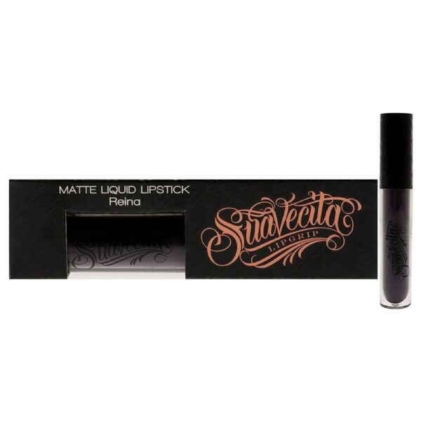 Lipgrip Matte Liquid Lipstick - Reina by Suavecito for Women - 0.149 oz Lipstick 0.149 oz