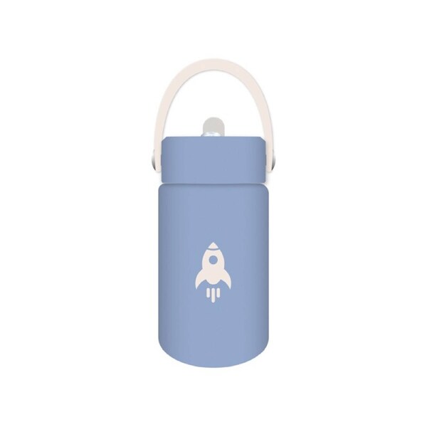 Rocket - Kids Drink Bottle 400ml, Personalised , Double Walled, Stainless Steel