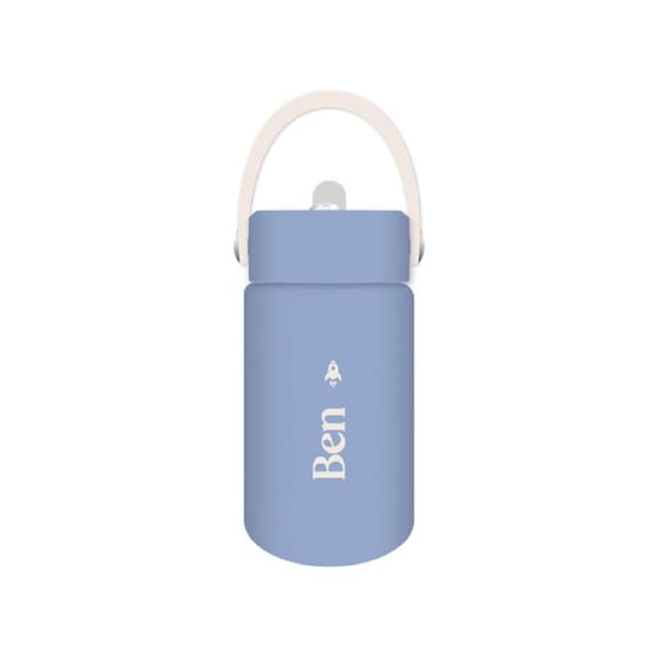 Ben - Kids Drink Bottle 400ml, Personalised , Double Walled, Stainless Steel