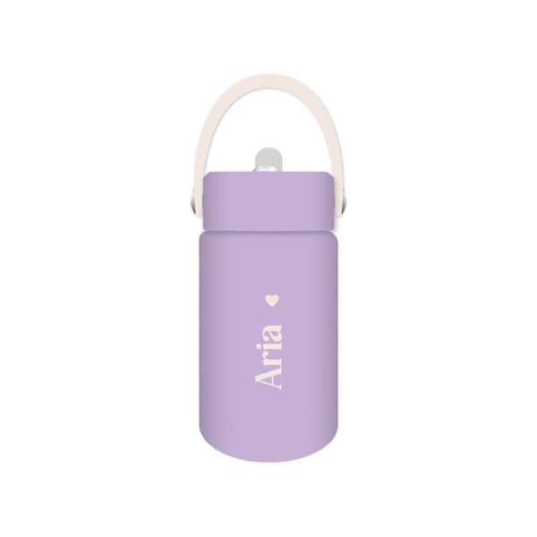 Aria - Kids Drink Bottle 400ml, Personalised , Double Walled, Stainless Steel