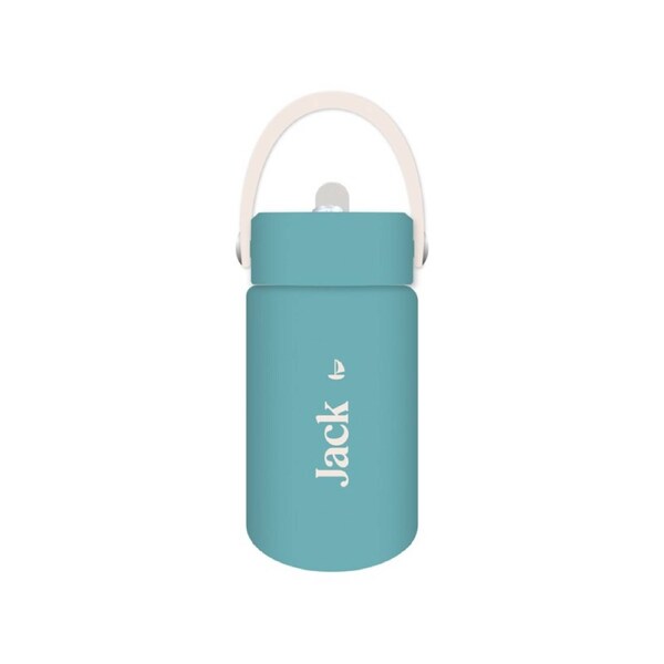 Jack - Kids Drink Bottle 400ml, Personalised , Double Walled, Stainless Steel