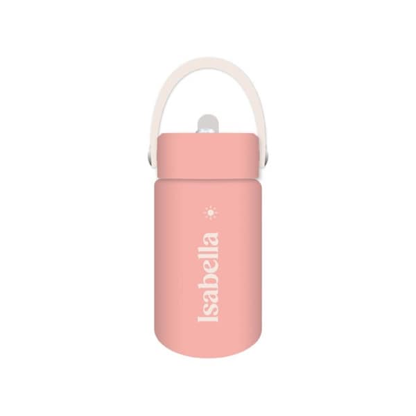 Isabella - Kids Drink Bottle 400ml, Personalised , Double Walled, Stainless Steel