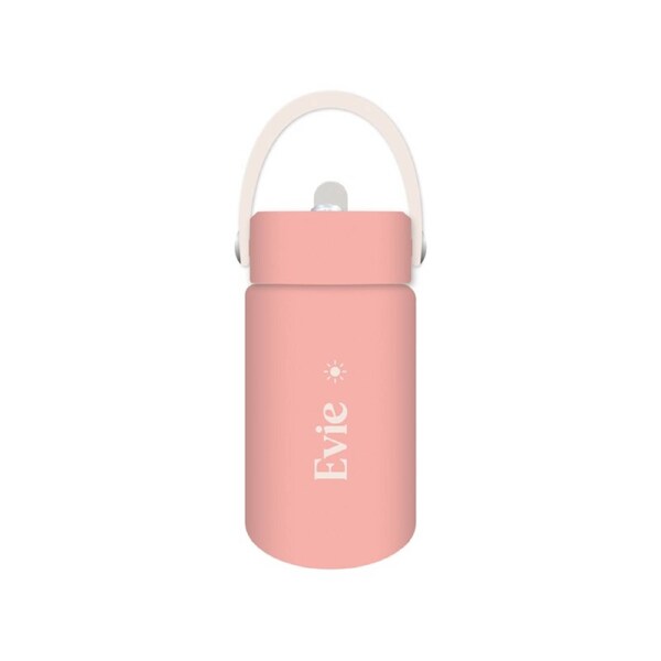 Evie - Kids Drink Bottle 400ml, Personalised , Double Walled, Stainless Steel