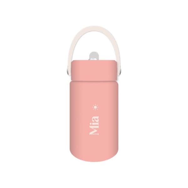 Mia - Kids Drink Bottle 400ml, Personalised , Double Walled, Stainless Steel