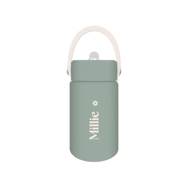 Millie - Kids Drink Bottle 400ml, Personalised , Double Walled, Stainless Steel